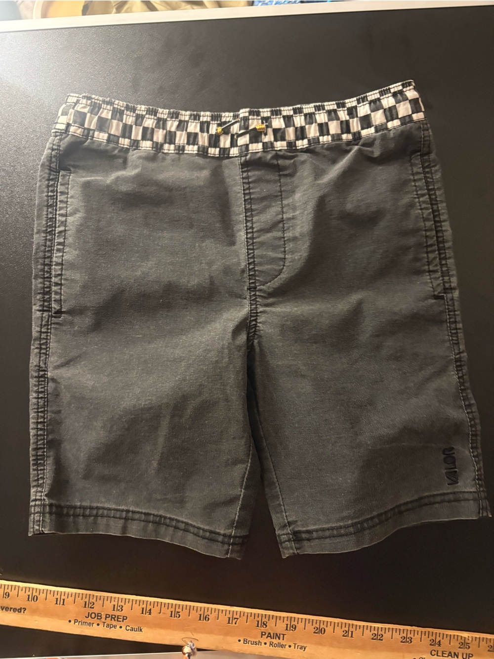 Boys Valor Collective Checkered Shorts 🌵Small